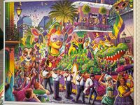Boardwalk New Orleans Marie gras - puzzle image
