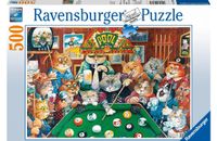 Ravensburger Pool Hall Cats - obrázek puzzlí