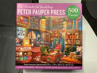 Peter Pauper Press the wonderful bookshop - obrázek puzzlí