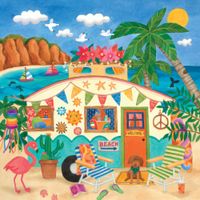 Ceaco Happy Camper - Beach Camper - puzzle image