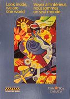 CAW TCA Canada Look inside, we are one world - puzzle image