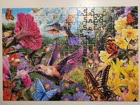 Ravensburger Hummingbirds and Butterflies - Colibris et papillons - obrázek puzzlí