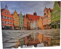 The Jigsaw Puzzle Factory Old Gothic Houses - obrázek puzzlí