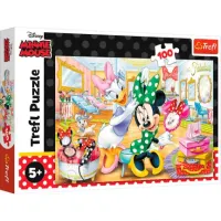 Trefl Minnie Mouse i skønhedssalon - puzzle image
