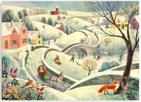 Penny Puzzle Winter Fun - puzzle image
