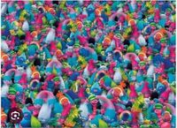 Clementoni Impossible Puzzle - Trolls - puzzle image