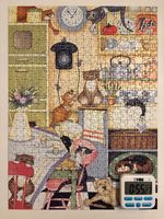 Ravensburger Crazy Cats - Kitchen Chaos - puzzle image