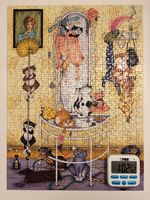 Ravensburger Crazy Cats - Trinkets and Trifles - puzzle image