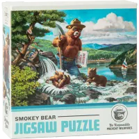 Masterpieces Smokey Bear Splash Time - puzzle image