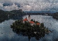 none Puzzle 99 (Lake Bled) - obrázek puzzlí
