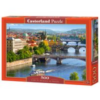 Castorland View of bridges in Prague - puzzle image