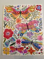 Werkshoppe Butterfly Floral - puzzle image