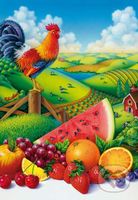Clementoni Country & Fruits - obrázek puzzlí