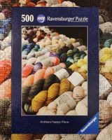 Ravensburger Knitters Happy Place - puzzle image