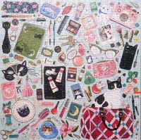 Galison Purrfect Accessories - obrázek puzzlí