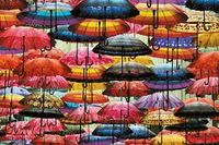 Piatnik Colorful Umbrellas - obrázek puzzlí