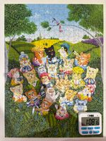 Ravensburger Cat’s Club Bird Watching - puzzle image