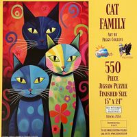 SunsOut Cat Family - puzzle image