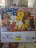 Buffalo Games Patriotic stuffy bunch - puzzle image