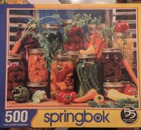 Springbok Canned Veggies - puzzle image