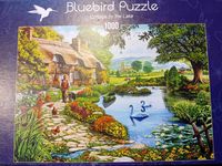 Bluebird Cottage by the lake - obrázek puzzlí