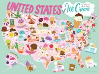 True South United States of Ice Cream - obrázek puzzlí