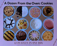 Chronicle Books A Dozen From the Oven: Cookies - puzzle image