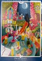 Pieces & Peace Magical moonlight reading room - puzzle image