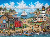 Masterpieces Dockside Activities - puzzle image