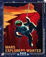 New York Puzzle Company Visions of the Future: Mars Explorers Wanted - obrázek puzzlí