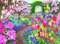 Ravensburger Springtime Splendour - puzzle image