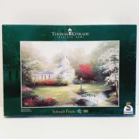 Schmidt Thomas Kinkade Hometown Chapel - puzzle image