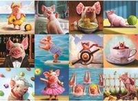 Eurographics Funny Pigs - obrázek puzzlí