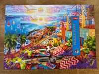 Trefl Visit Santorini - puzzle image