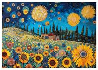 Travel Puzzles Suns and Flowers - puzzle image