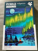 Indigenous Art Puzzle Northern lights - puzzle image