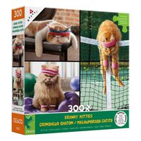 Ceaco Cranky Kitties - Anyone for Tennis? - puzzle image
