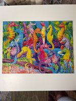 Masterpieces Singing Seahorses - puzzle image