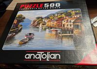 Anatolian Village on the water - puzzle image
