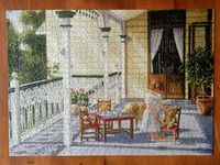 Blue Opal The Tea Party - puzzle image