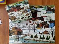 MB Puzzle Charles Wysocki's Americana - puzzle image