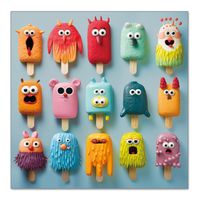 Fishwisdom Monster Popsicles - puzzle image