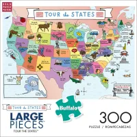 Buffalo Games Tour the States - puzzle image