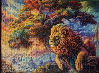 Ravensburger Great Outdoors: Lion's Perch - puzzle image