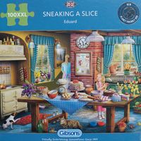 Gibsons Sneaking a slice - puzzle image