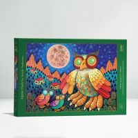 Art & Fable Alpine Owls - puzzle image