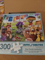 Bits and Pieces Puppies Playing - puzzle image