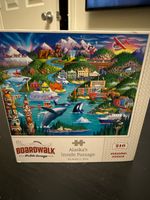 Boardwalk Alaska’s inside passage - puzzle image