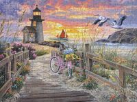 RoseArt Morning Ride - obrázek puzzlí