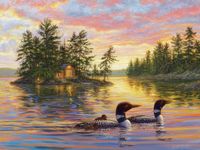 Cobble Hill Tranquil Evening - Puzzlebild